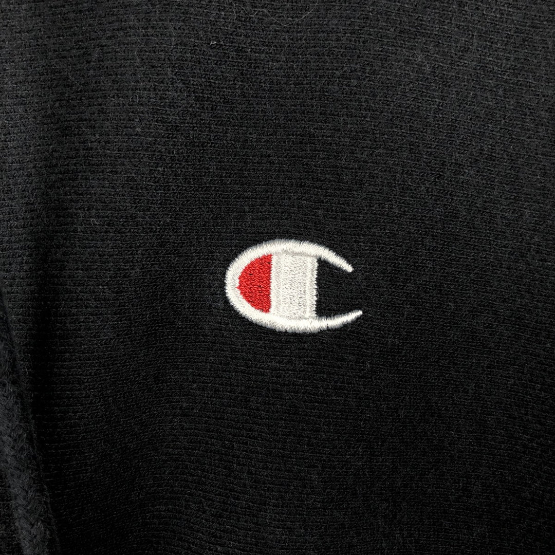 Champion REVERSE WEAVE Sweat Pullover Hoodie, Made in Honduras, Men's Size L (approx.) cotton black type Vintage Second Hand