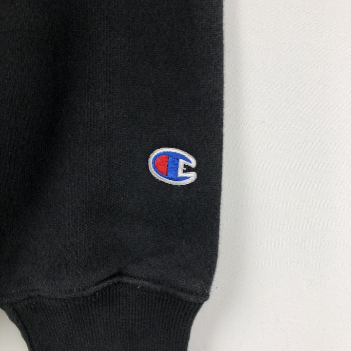 Champion REVERSE WEAVE Sweat Pullover Hoodie, Made in Honduras, Men's Size L (approx.) cotton black type Vintage Second Hand