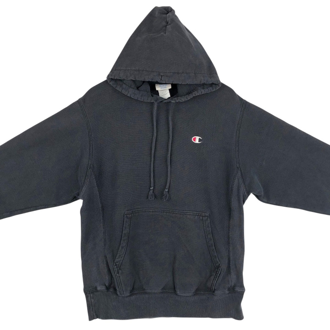 Champion REVERSE WEAVE Reverse Weave Sweat Pullover Hoodie Men's M cotton black type Vintage Second Hand