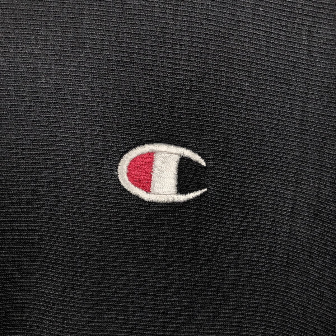 Champion REVERSE WEAVE Reverse Weave Sweat Pullover Hoodie Men's M cotton black type Vintage Second Hand