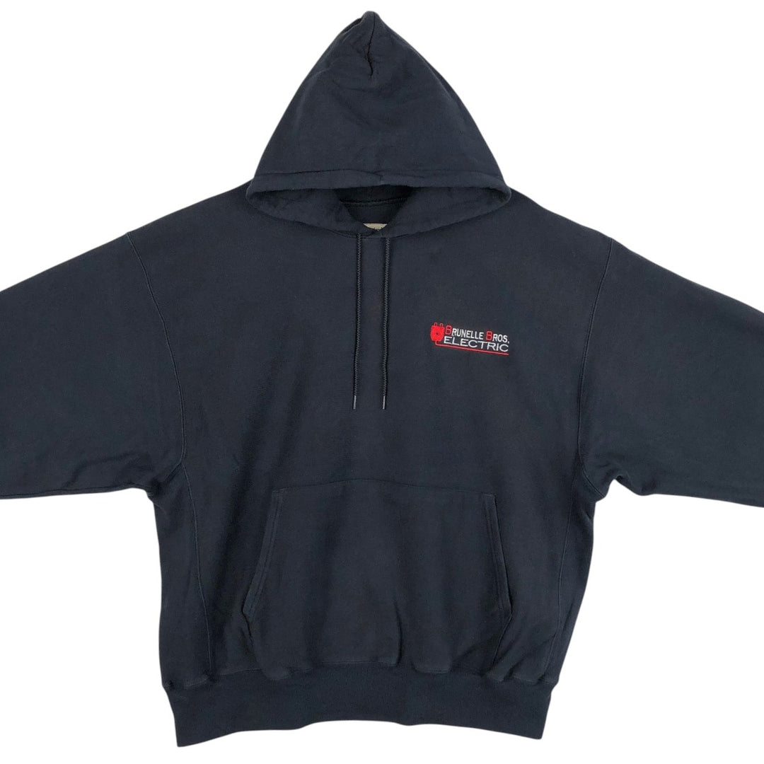 Champion PREMIUM REVERSE WEAVE Sweat Pullover Hoodie (Men's XL equivalent) cotton black type Vintage Second Hand