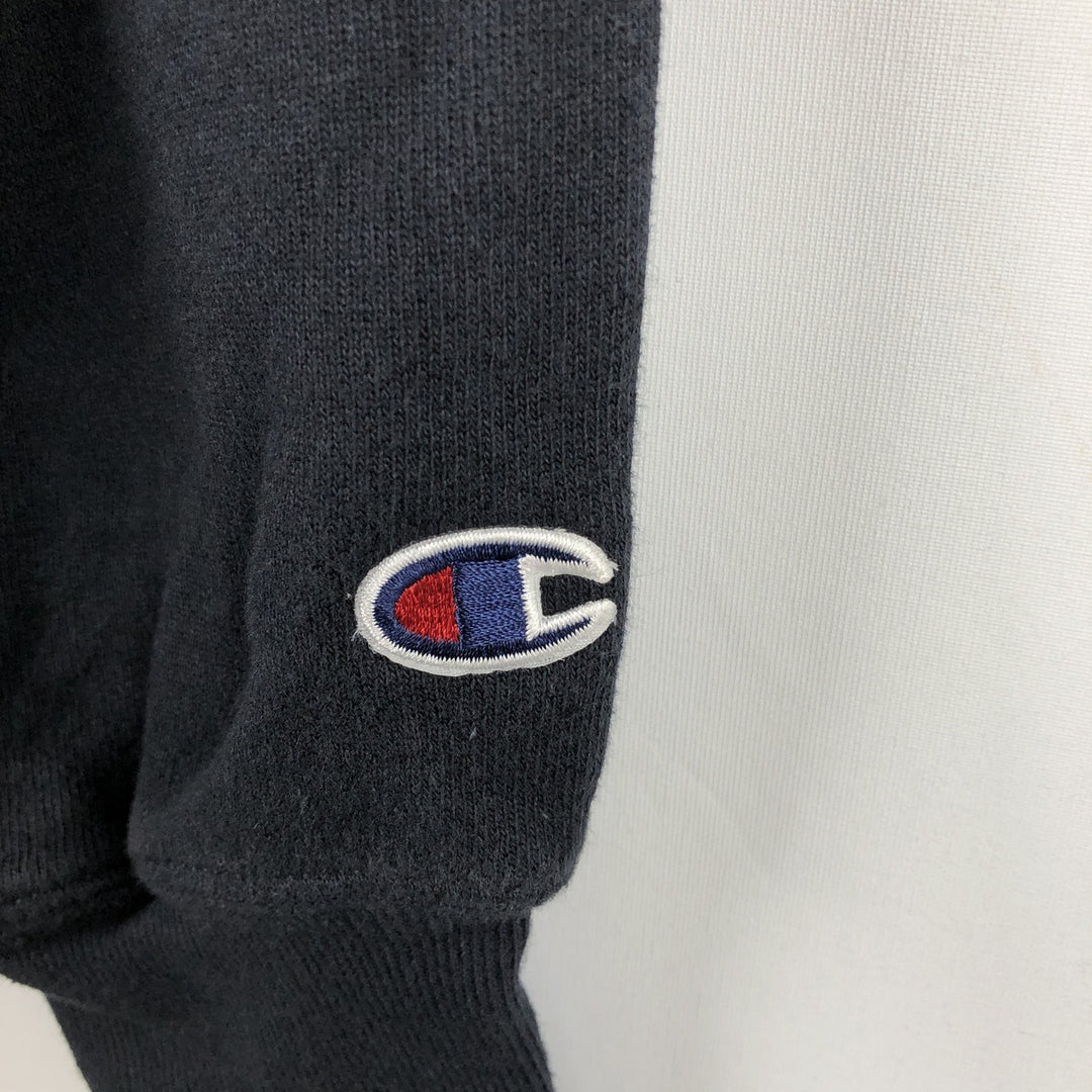 Champion PREMIUM REVERSE WEAVE Sweat Pullover Hoodie (Men's XL equivalent) cotton black type Vintage Second Hand