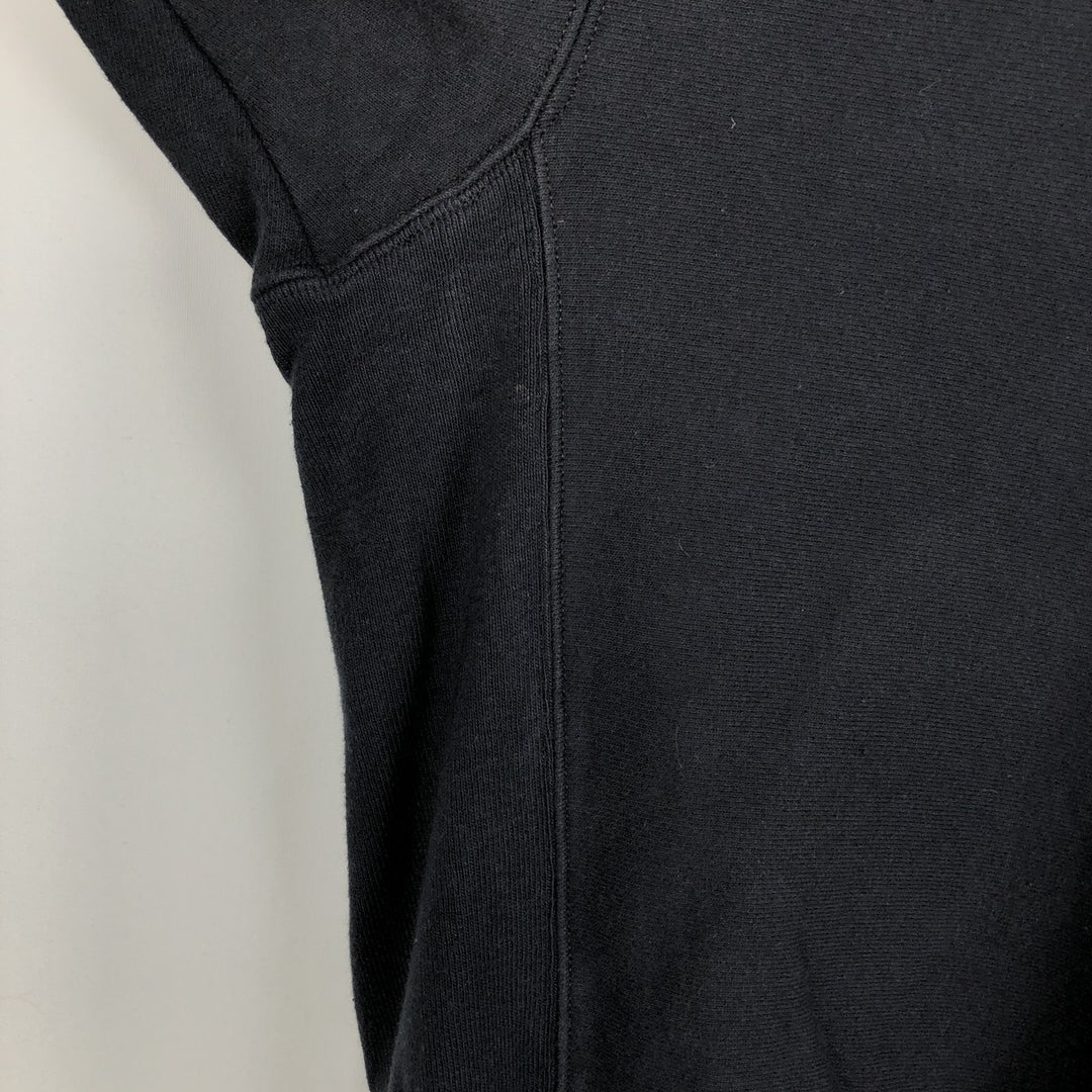Champion PREMIUM REVERSE WEAVE Sweat Pullover Hoodie (Men's XL equivalent) cotton black type Vintage Second Hand
