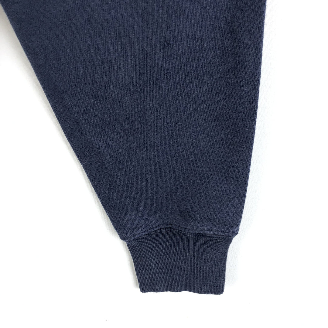 Champion REVERSE WEAVE Advertising Sweat Pullover Hoodie, Men's XL (approx.) cotton navy blue type Vintage Second Hand