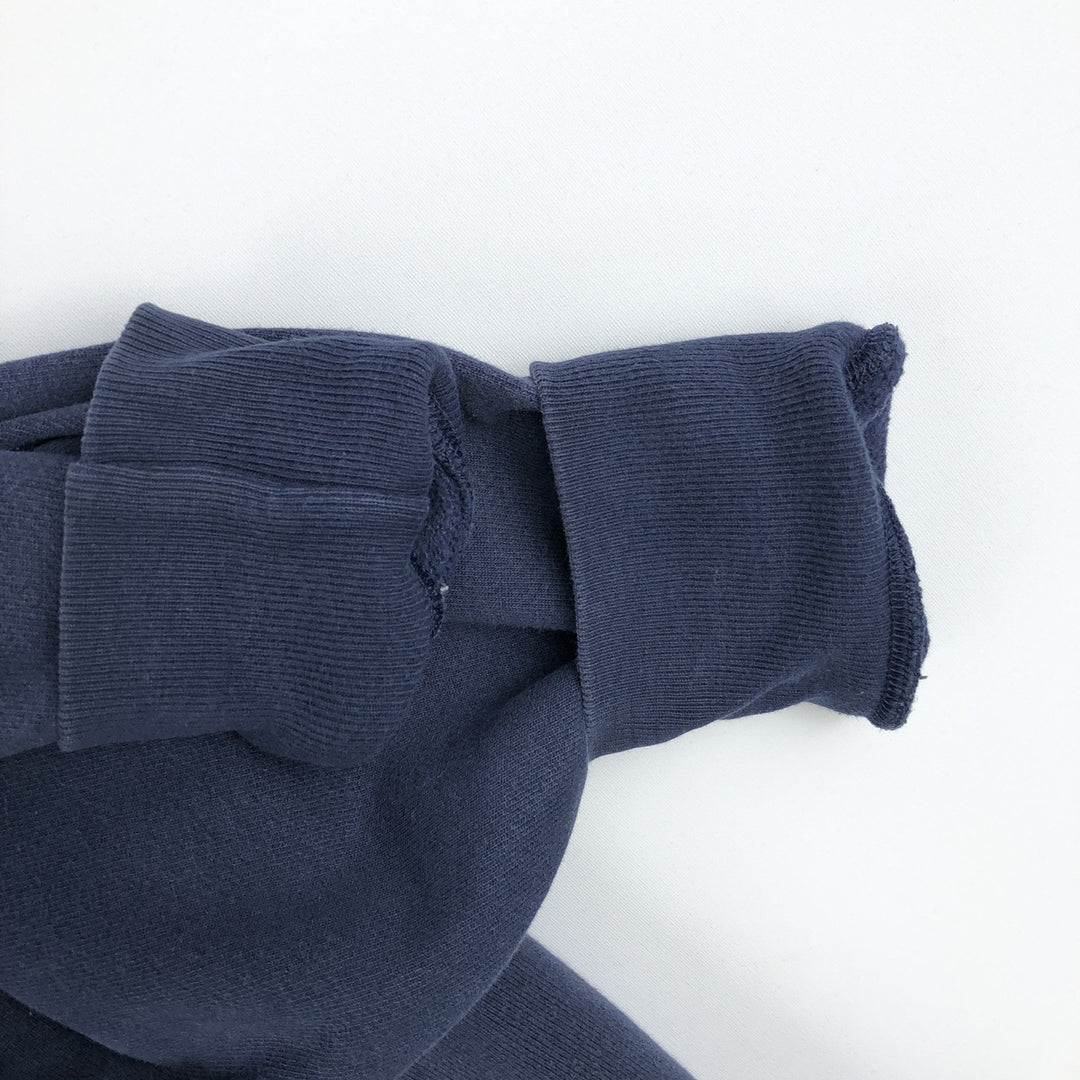 Champion REVERSE WEAVE Advertising Sweat Pullover Hoodie, Men's XL (approx.) cotton navy blue type Vintage Second Hand