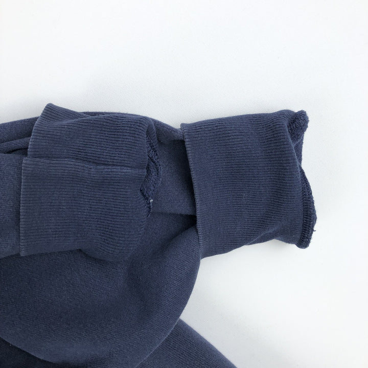 Champion REVERSE WEAVE Advertising Sweat Pullover Hoodie, Men's XL (approx.) cotton navy blue type Vintage Second Hand