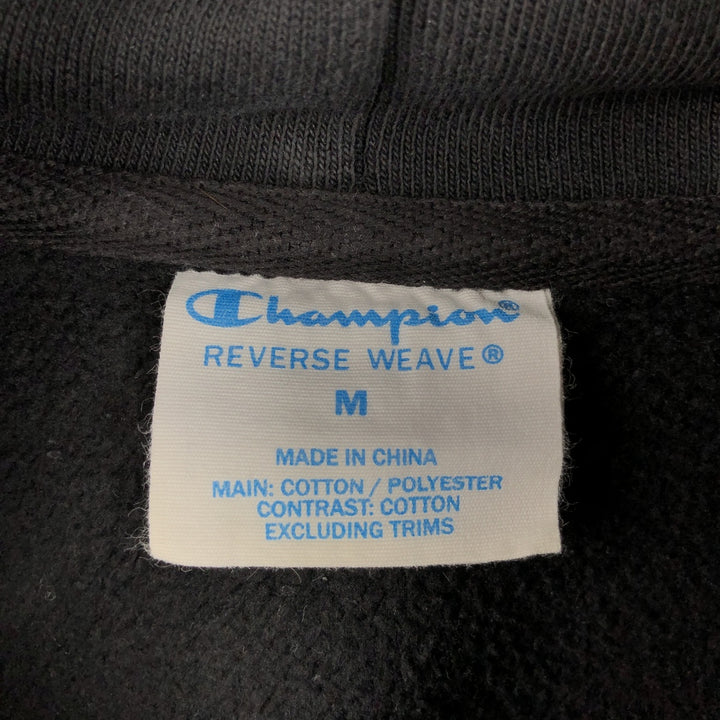 Champion REVERSE WEAVE Reverse Weave Sweat Pullover Hoodie Men's M cotton black type Vintage Second Hand