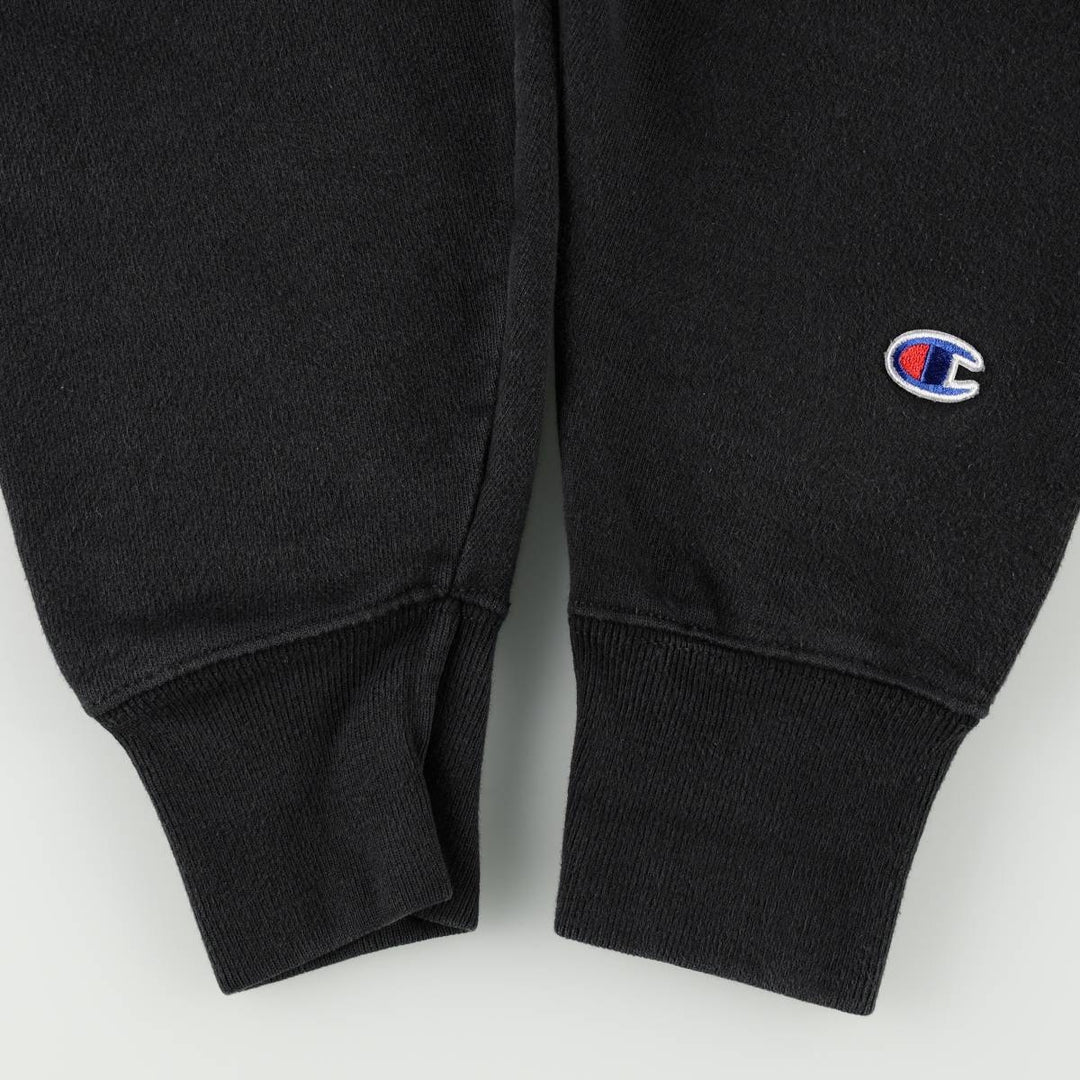 Champion REVERSE WEAVE Reverse Weave Sweat Pullover Hoodie Men's L size cotton black type Vintage Second Hand