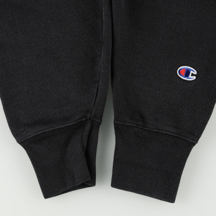 Champion REVERSE WEAVE Reverse Weave Sweat Pullover Hoodie Men's L size cotton black type Vintage Second Hand