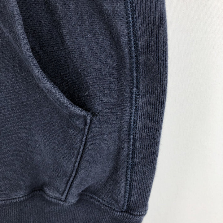 Champion Reverse Weave Reverse Weave Blank Sweatshirt Hoodie, Men's Size Medium unclear navy blue type Vintage Second Hand
