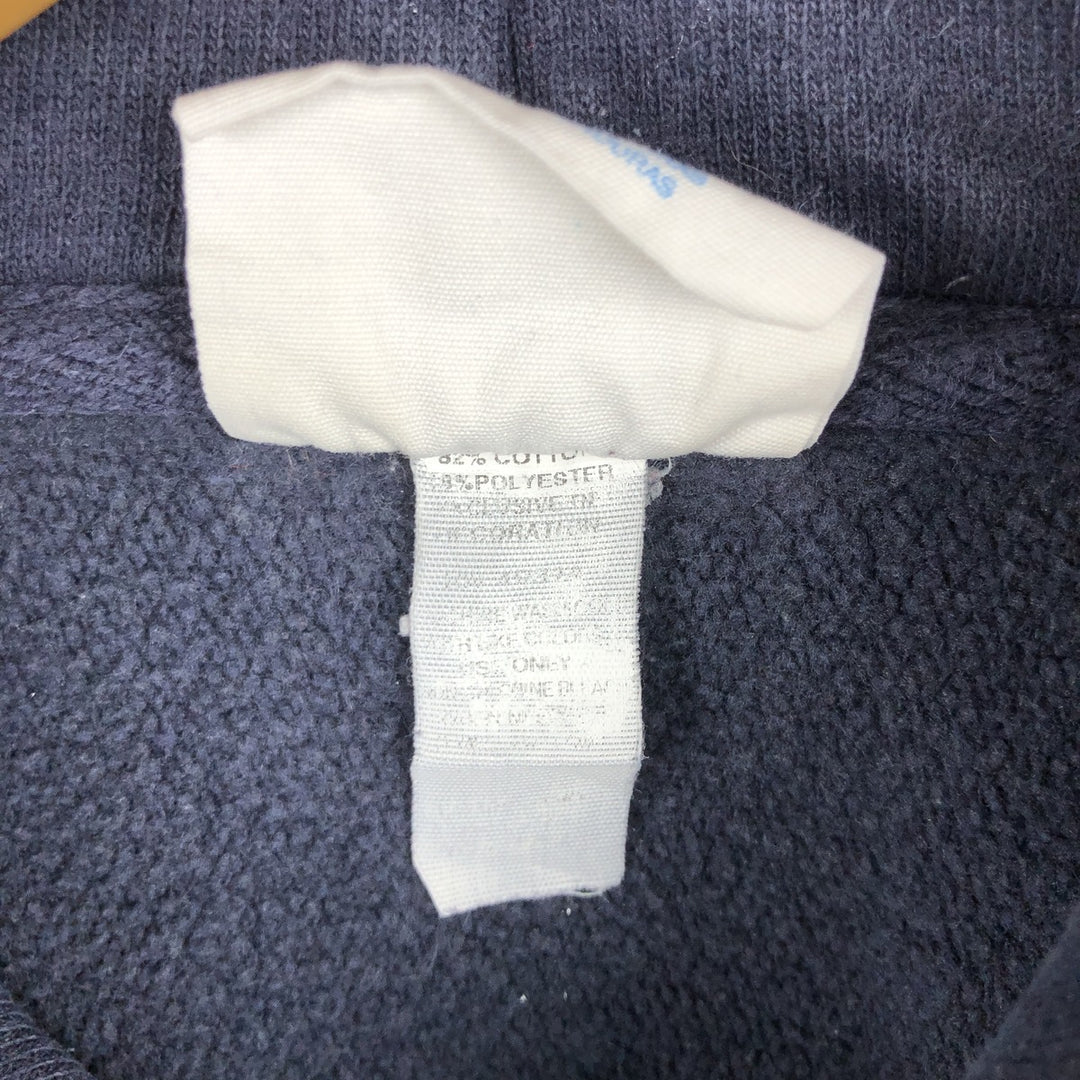 Champion REVERSE WEAVE College Sweat Full-Zip Hoodie, Men's Size M (approx.) cotton navy blue type Vintage Second Hand