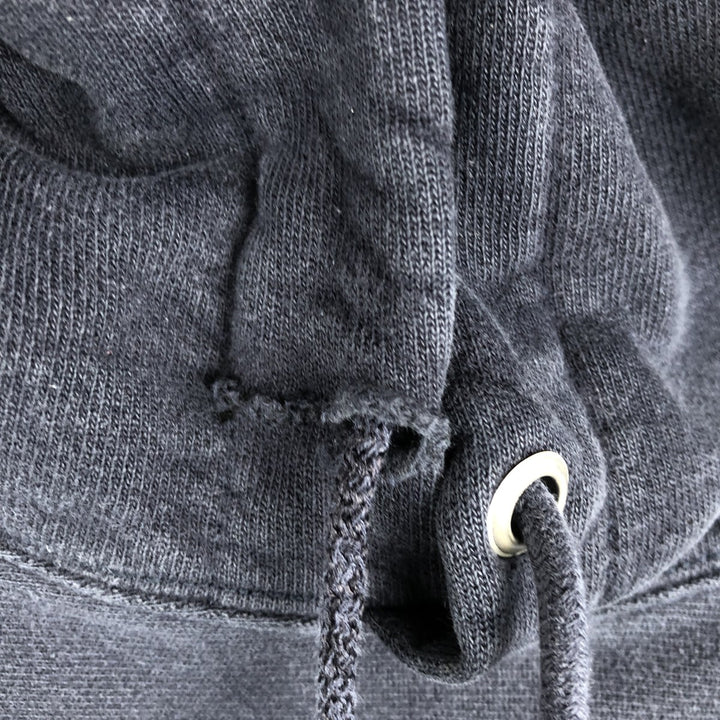 Champion REVERSE WEAVE College Sweat Full-Zip Hoodie, Men's Size M (approx.) cotton navy blue type Vintage Second Hand