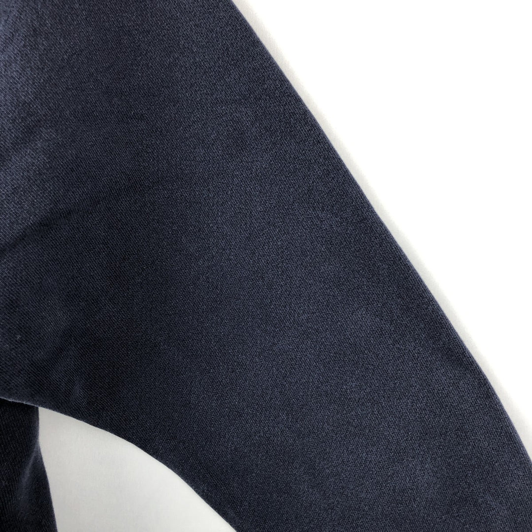 Champion REVERSE WEAVE College Sweat Full-Zip Hoodie, Men's Size M (approx.) cotton navy blue type Vintage Second Hand