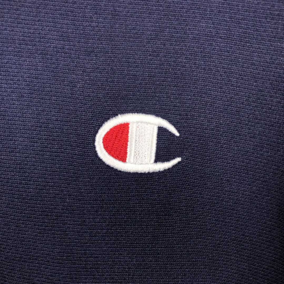 Champion REVERSE WEAVE Reverse Weave Sweat Pullover Hoodie Men's L size cotton navy blue type Vintage Second Hand