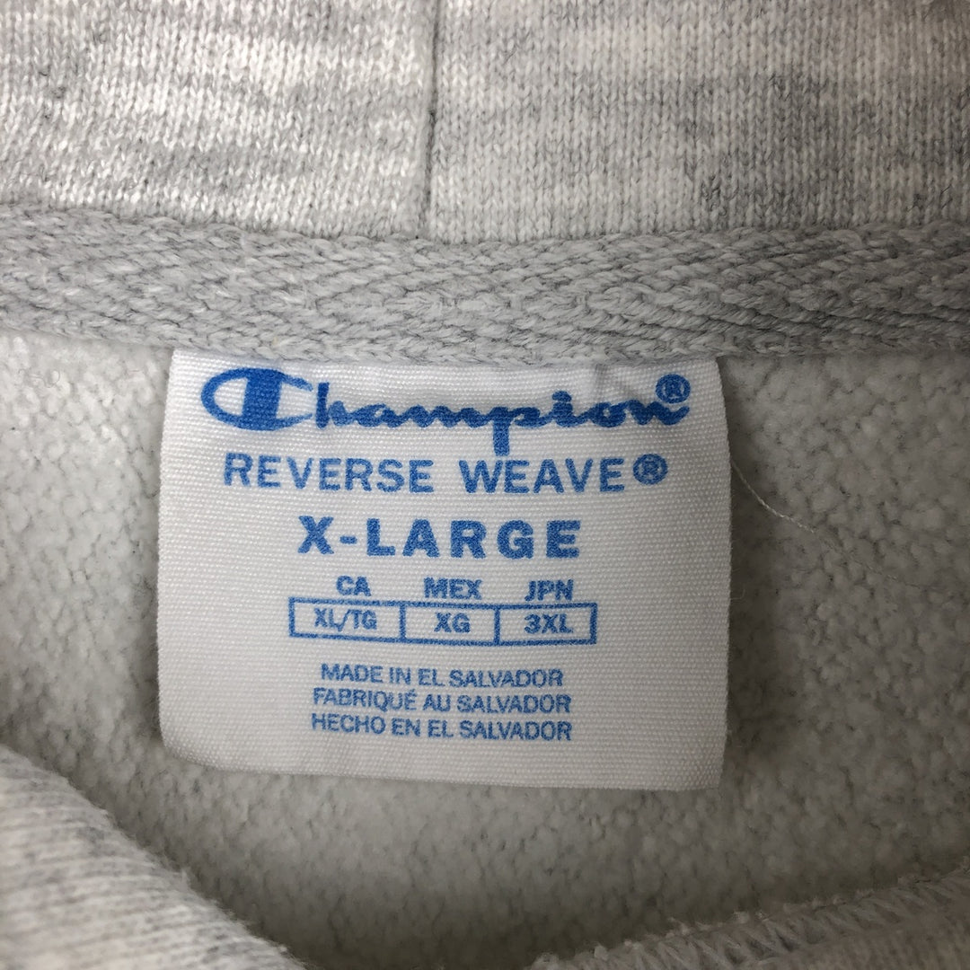 Champion REVERSE WEAVE Reverse Weave College Sweat Pullover Hoodie Men's XL cotton white type Vintage Second Hand
