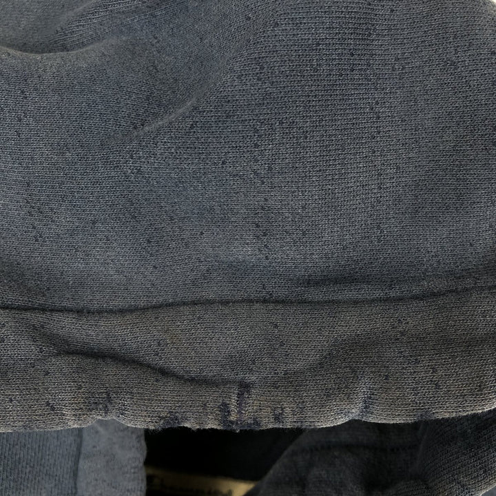 2000'S Champion PREMIUM REVERSE WEAVE Premium Reverse Weave Sweatshirt Pullover Hoodie, Men's Size M cotton navy blue type Vintage Second Hand