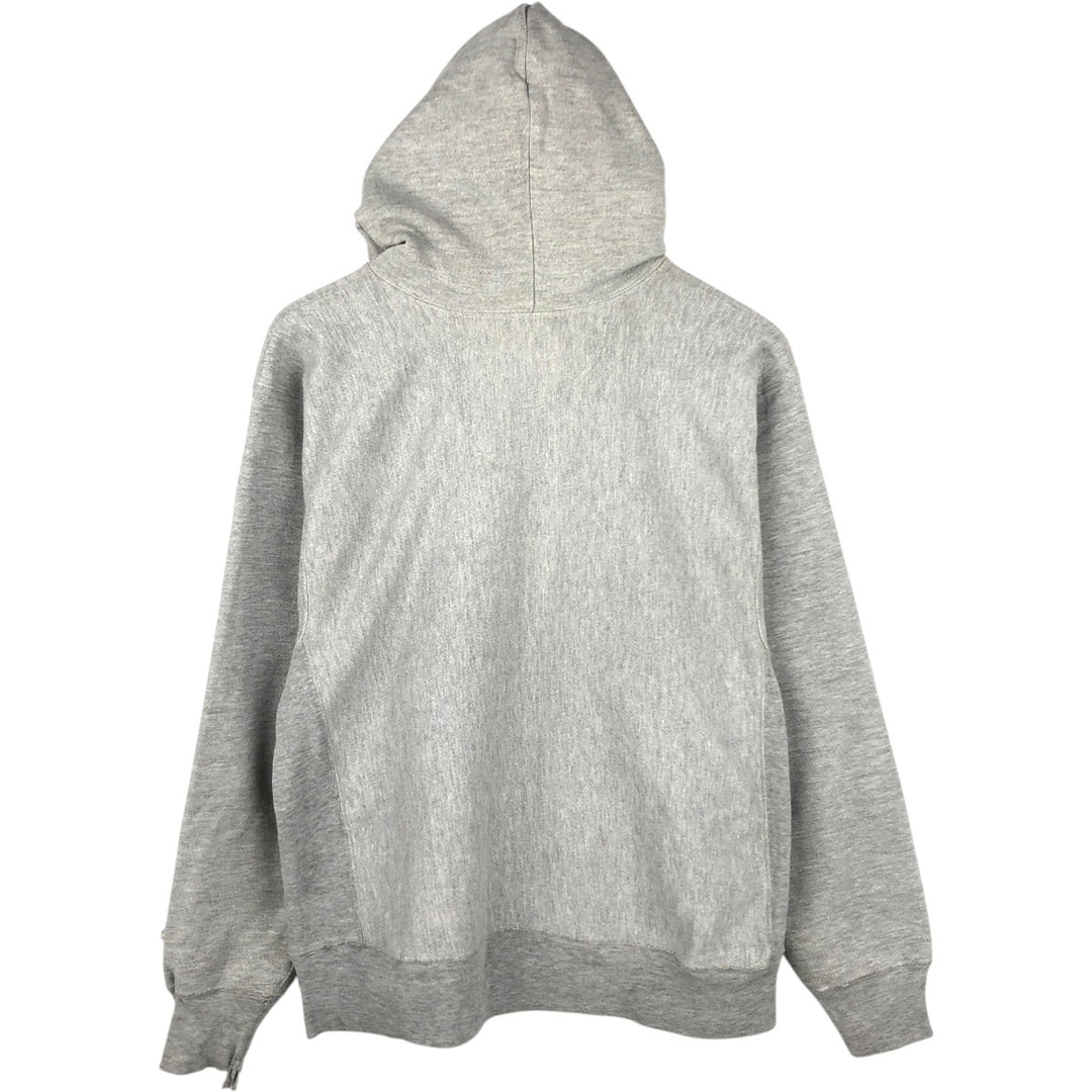 2000'S Champion PREMIUM REVERSE WEAVE Premium Reverse Weave Sweatshirt Pullover Hoodie, Men's Size M cotton gray type Vintage Second Hand