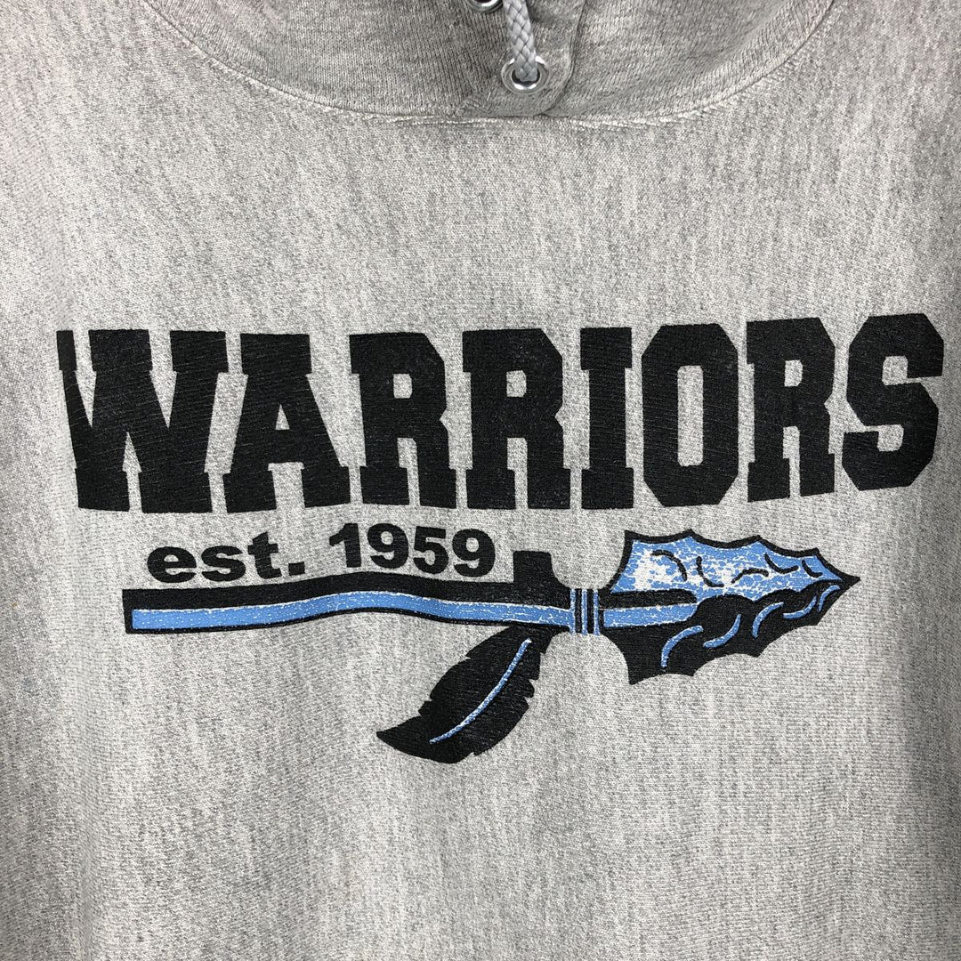 2000'S Champion PREMIUM REVERSE WEAVE Premium Reverse Weave Sweatshirt Pullover Hoodie, Men's Size M cotton gray type Vintage Second Hand
