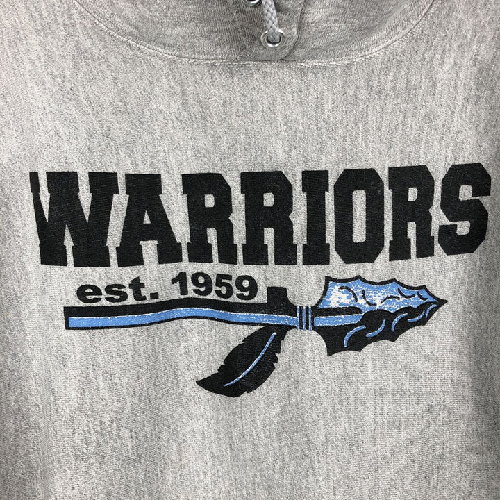 2000'S Champion PREMIUM REVERSE WEAVE Premium Reverse Weave Sweatshirt Pullover Hoodie, Men's Size M cotton gray type Vintage Second Hand