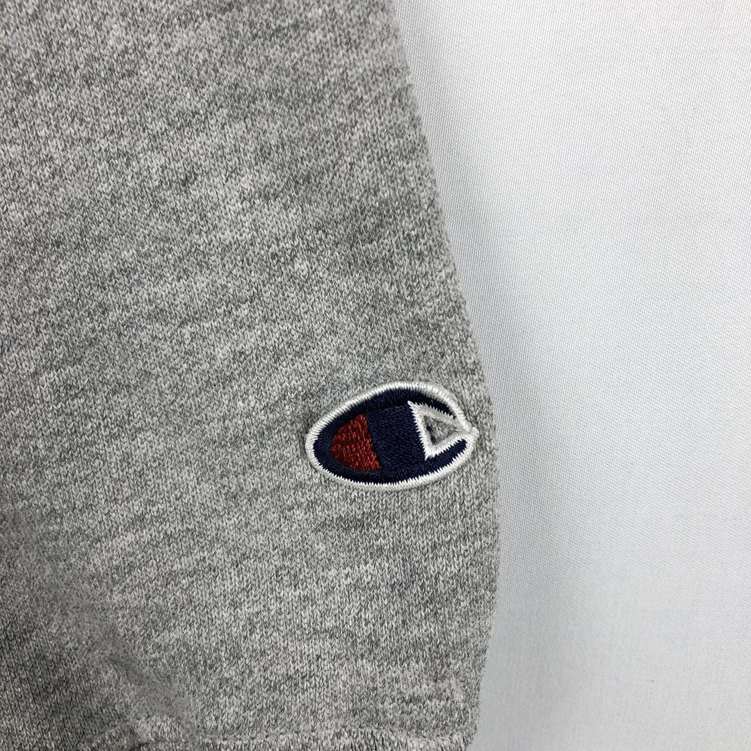 2000'S Champion PREMIUM REVERSE WEAVE Premium Reverse Weave Sweatshirt Pullover Hoodie, Men's Size M cotton gray type Vintage Second Hand
