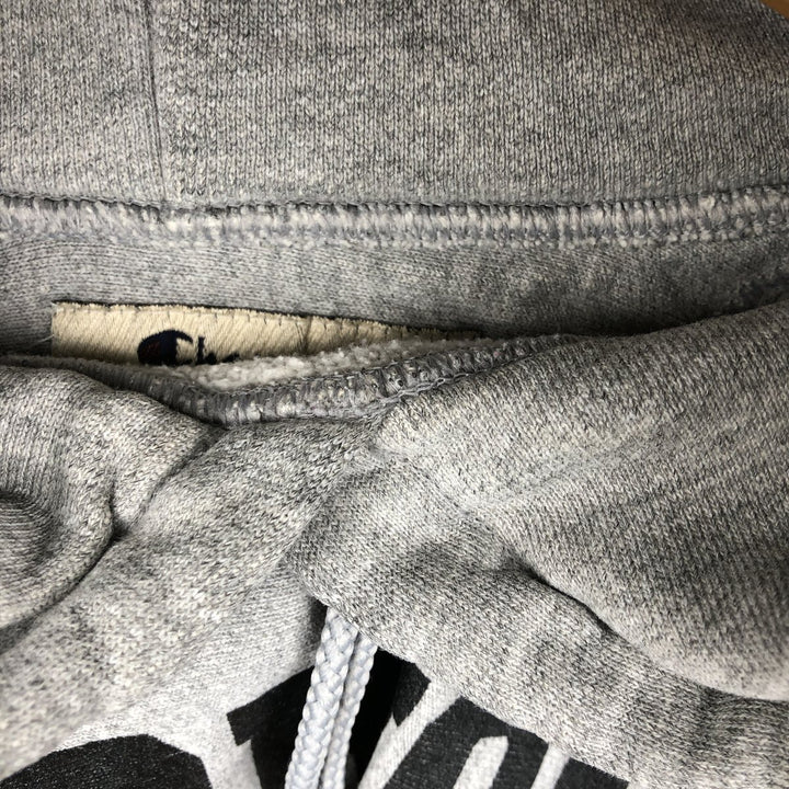 2000'S Champion PREMIUM REVERSE WEAVE Premium Reverse Weave Sweatshirt Pullover Hoodie, Men's Size M cotton gray type Vintage Second Hand