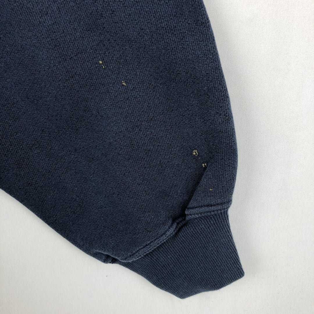 2000'S Champion PREMIUM REVERSE WEAVE Premium Reverse Weave Sweatshirt Pullover Hoodie, Men's Size L cotton navy blue type Vintage Second Hand