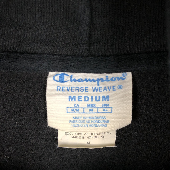 Champion REVERSE WEAVE Reverse Weave Sweat Pullover Hoodie Men's M cotton black type Vintage Second Hand