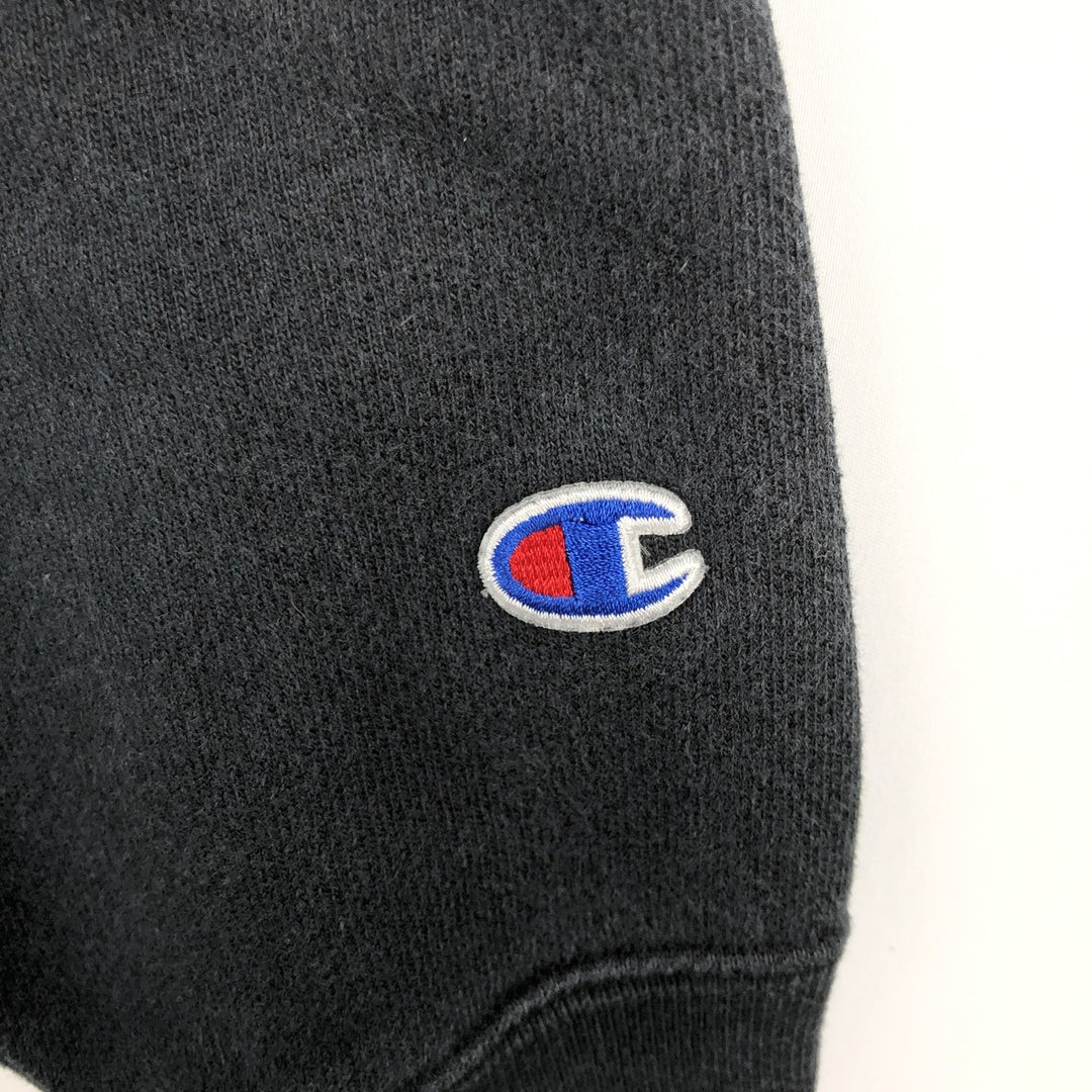 Champion REVERSE WEAVE Reverse Weave Sweat Pullover Hoodie Men's M cotton black type Vintage Second Hand