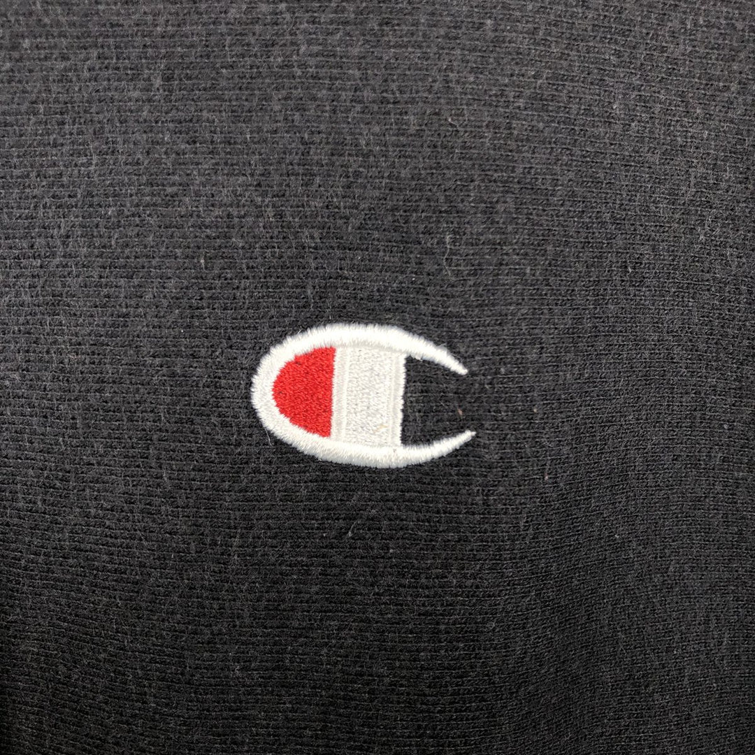 Champion REVERSE WEAVE Reverse Weave Sweat Pullover Hoodie Men's M cotton black type Vintage Second Hand