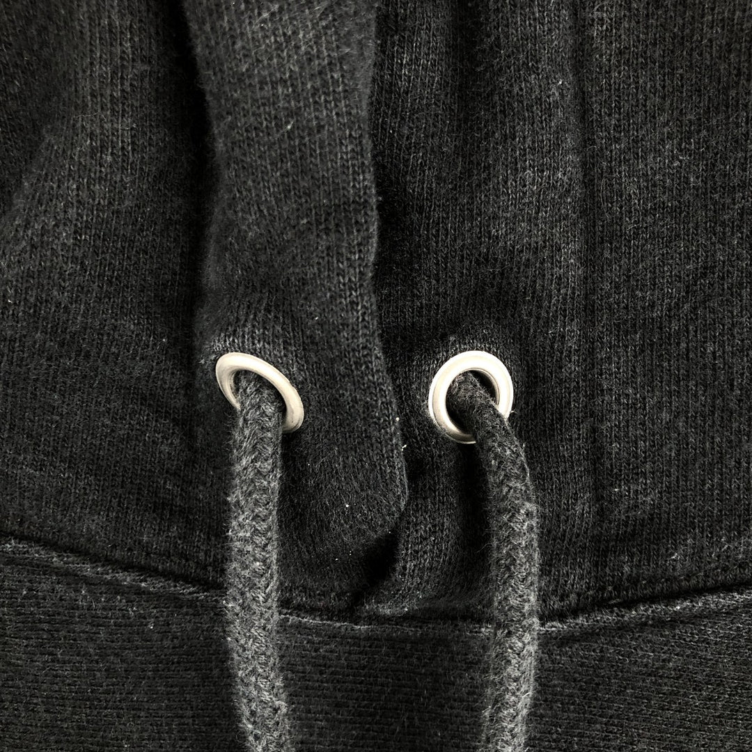 Champion REVERSE WEAVE Reverse Weave Sweat Pullover Hoodie Men's L size cotton black type Vintage Second Hand