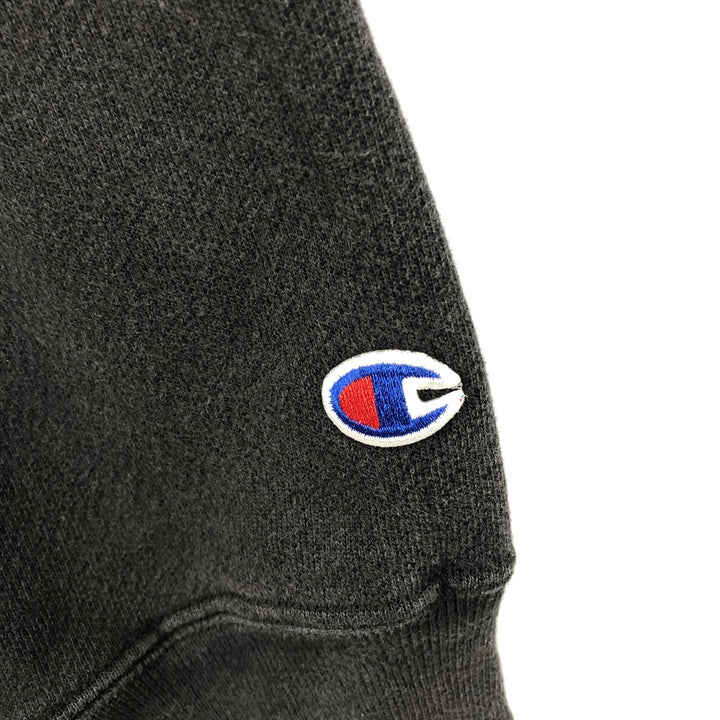 00'S Champion PREMIUM REVERSE WEAVE Premium Reverse Weave Sweat Pullover Hoodie Men's XL cotton Charcoal Vintage Second Hand