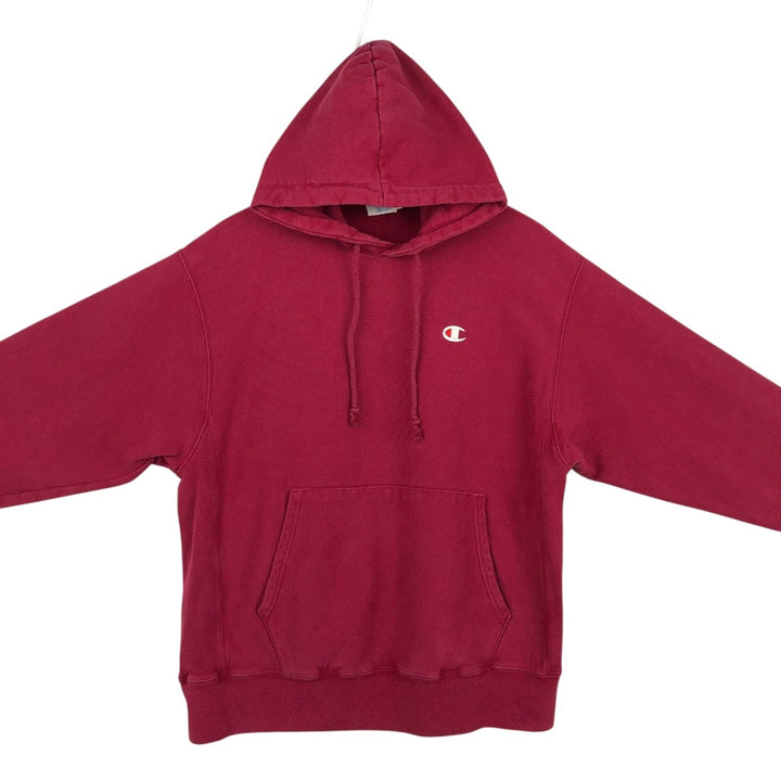 Champion REVERSE WEAVE Reverse Weave Sweat Pullover Hoodie Men's L size cotton red type Vintage Second Hand