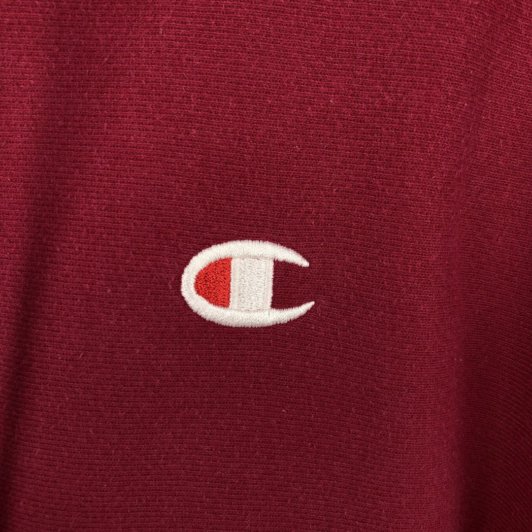 Champion REVERSE WEAVE Reverse Weave Sweat Pullover Hoodie Men's L size cotton red type Vintage Second Hand