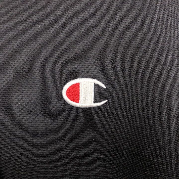 Champion REVERSE WEAVE Reverse Weave Sweat Pullover Hoodie Men's XL cotton black type Vintage Second Hand