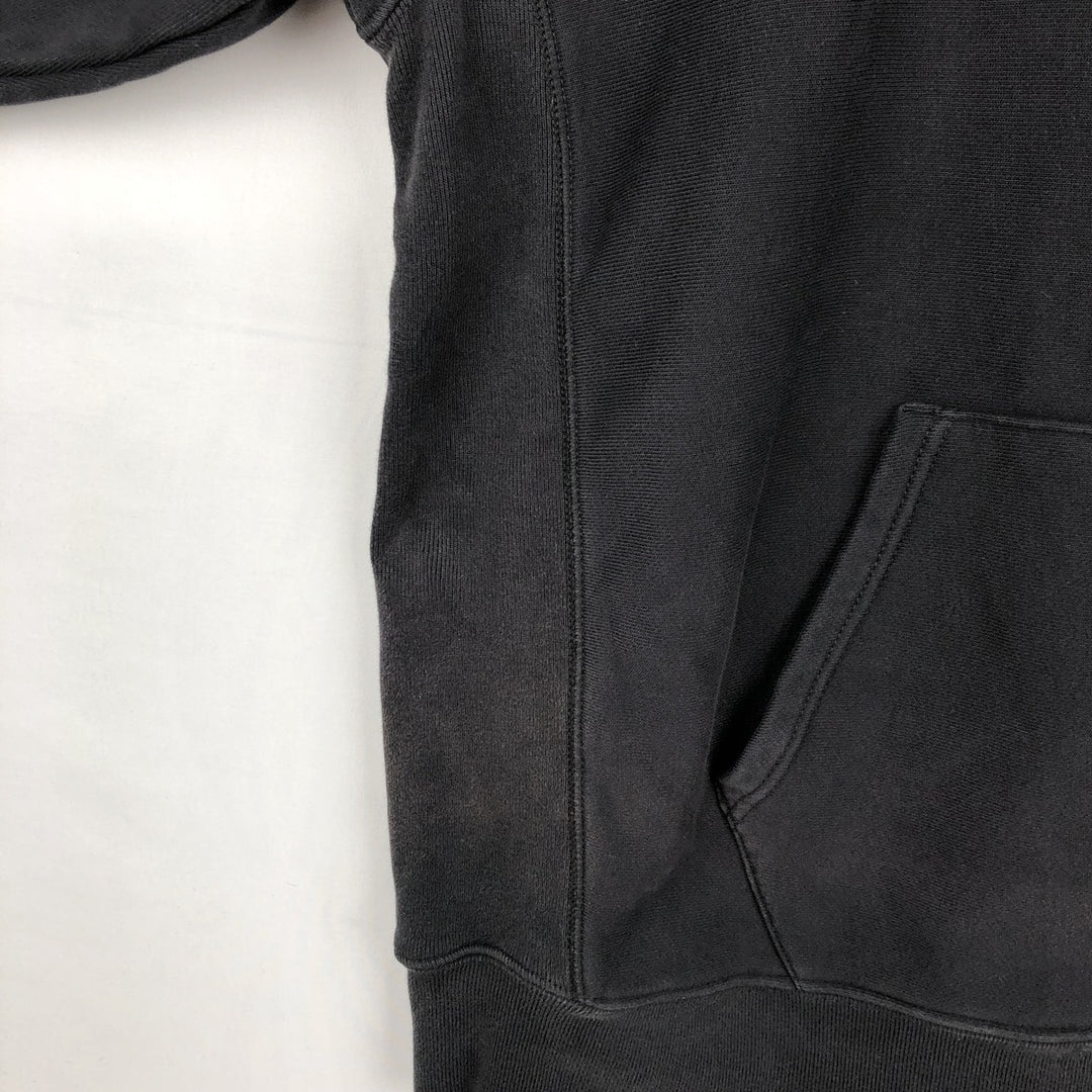 Champion REVERSE WEAVE Reverse Weave Sweat Pullover Hoodie Men's XL cotton black type Vintage Second Hand