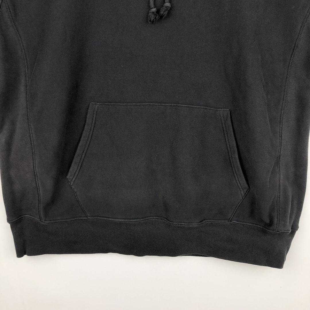 Champion REVERSE WEAVE Reverse Weave Sweat Pullover Hoodie Men's XL cotton black type Vintage Second Hand