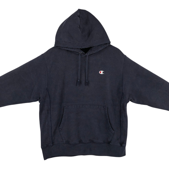 Champion REVERSE WEAVE Reverse Weave Sweat Pullover Hoodie Men's L size cotton navy blue type Vintage Second Hand