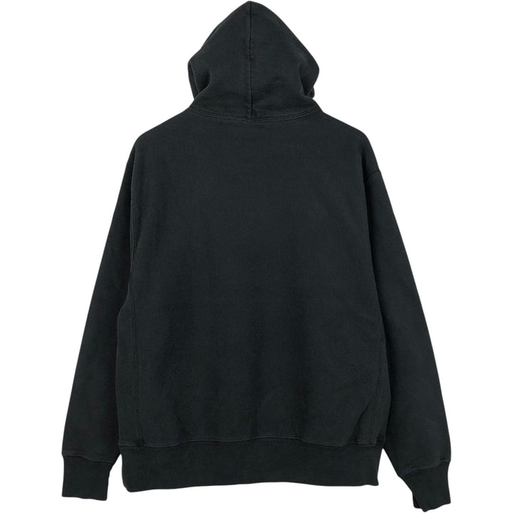 Champion REVERSE WEAVE Reverse Weave Sweat Pullover Hoodie Men's L size cotton black type Vintage Second Hand