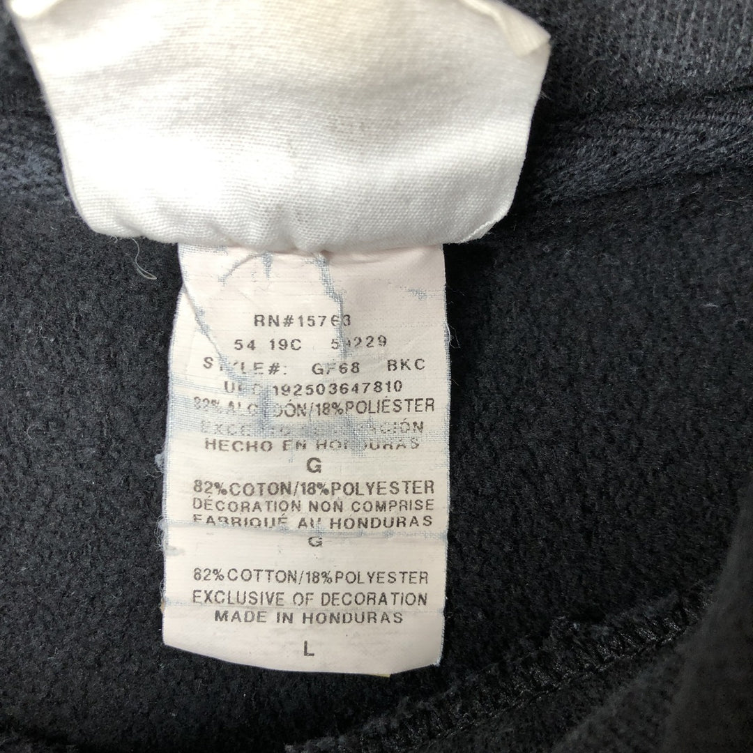 Champion REVERSE WEAVE Reverse Weave Sweat Pullover Hoodie Men's L size cotton black type Vintage Second Hand