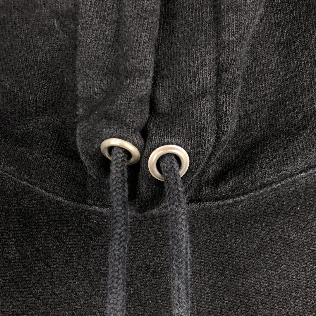 Champion REVERSE WEAVE Reverse Weave Sweat Pullover Hoodie Men's L size cotton black type Vintage Second Hand