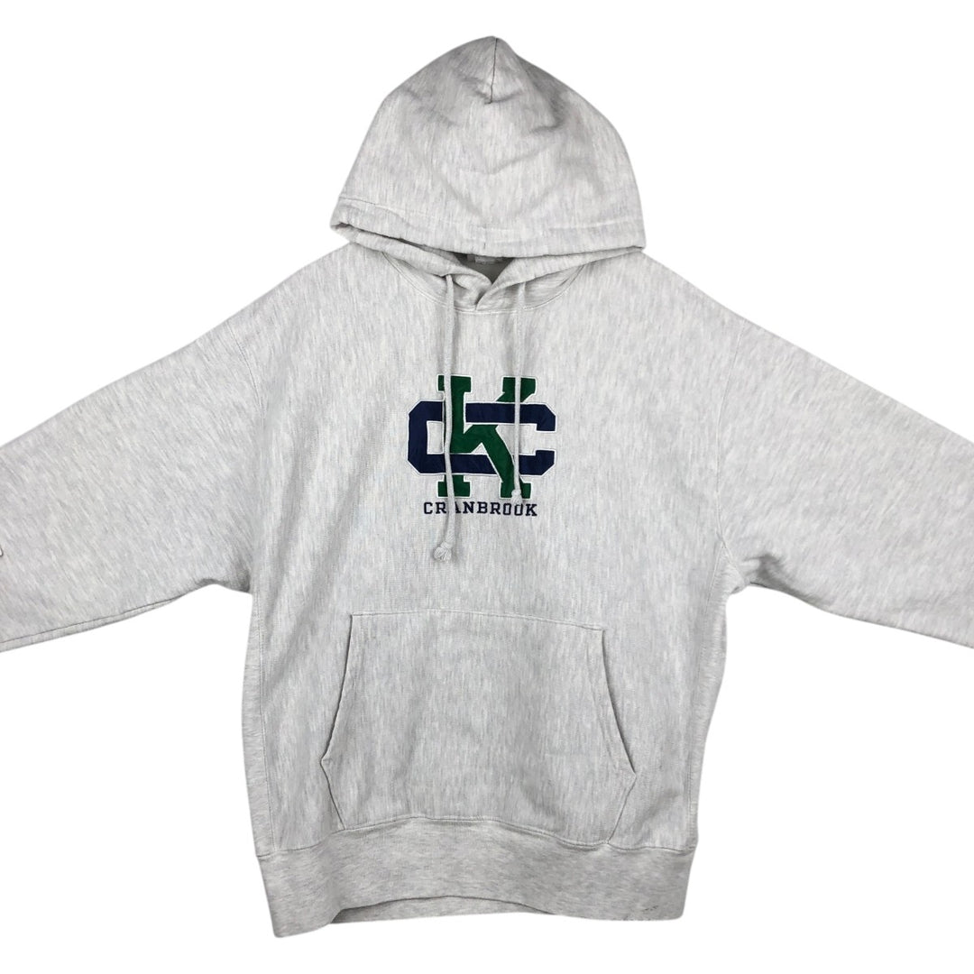 Champion REVERSE WEAVE College Sweat Full-Zip Hoodie, Men's Size XL (approx.) cotton gray type Vintage Second Hand