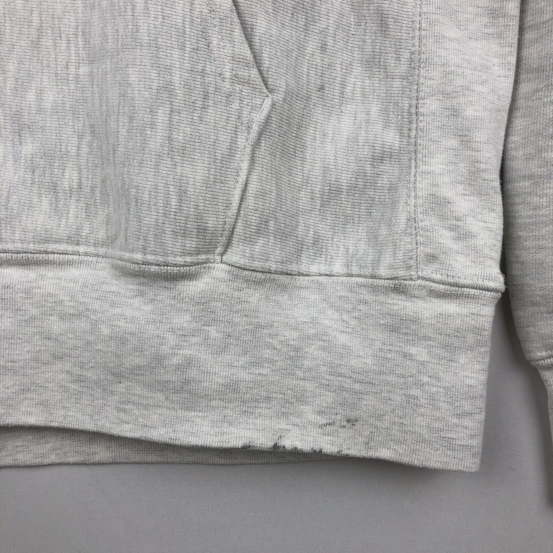 Champion REVERSE WEAVE College Sweat Full-Zip Hoodie, Men's Size XL (approx.) cotton gray type Vintage Second Hand