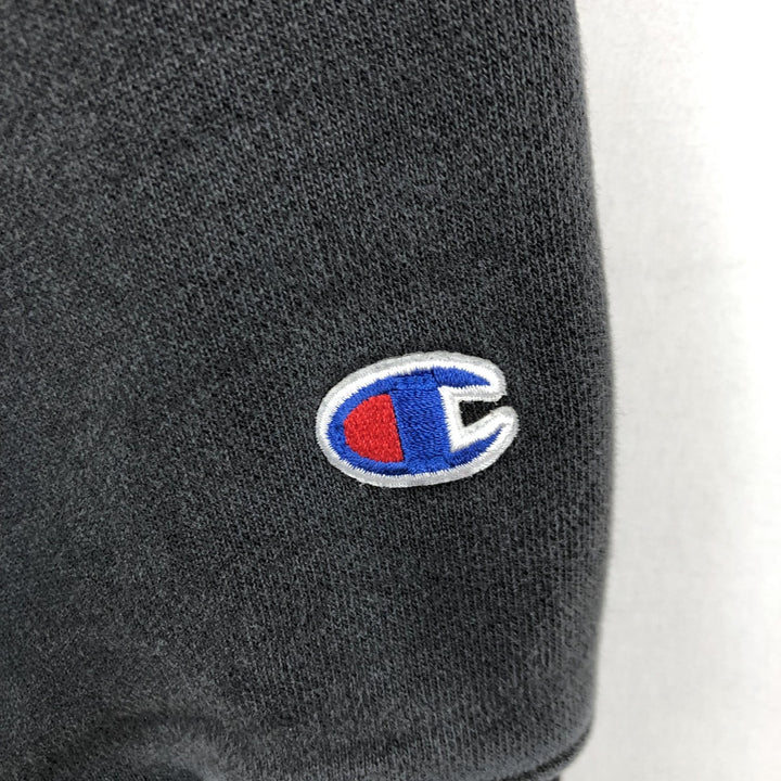 Champion REVERSE WEAVE Reverse Weave Sweat Pullover Hoodie Men's L size cotton black type Vintage Second Hand
