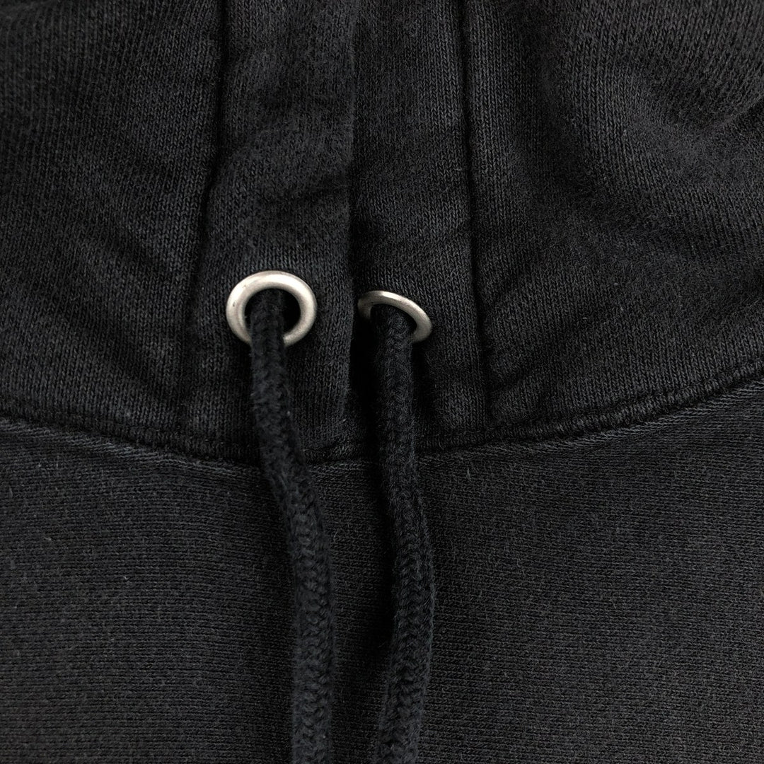 Champion REVERSE WEAVE Reverse Weave Sweat Pullover Hoodie Men's L size cotton black type Vintage Second Hand