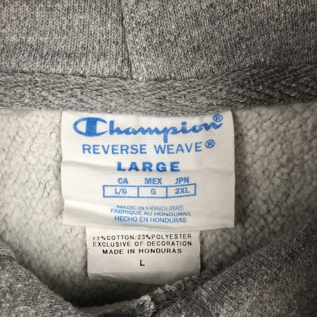 Champion REVERSE WEAVE Reverse Weave Sweat Pullover Hoodie Men's L size cotton gray type Vintage Second Hand