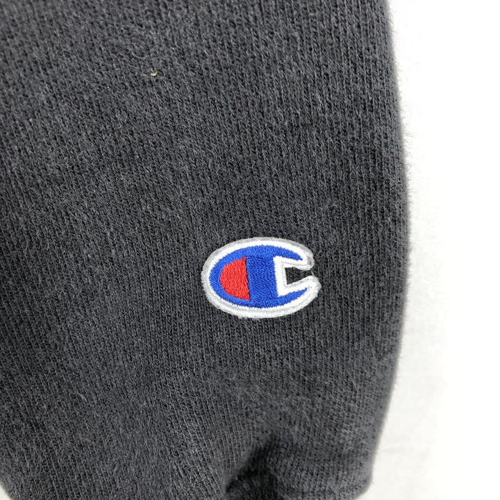 Champion REVERSE WEAVE Reverse Weave Sweat Pullover Hoodie Men's L size cotton black type Vintage Second Hand