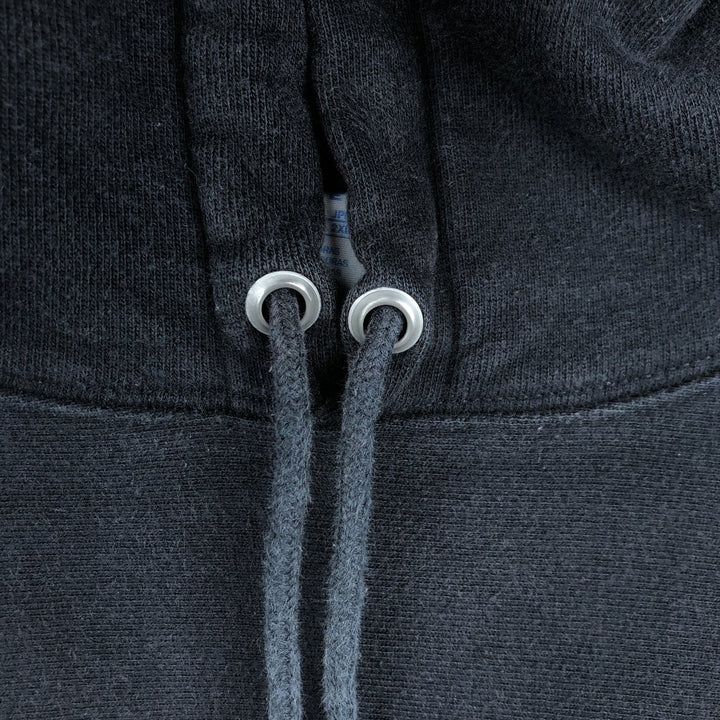 Champion REVERSE WEAVE Reverse Weave Sweat Pullover Hoodie Men's L size cotton black type Vintage Second Hand