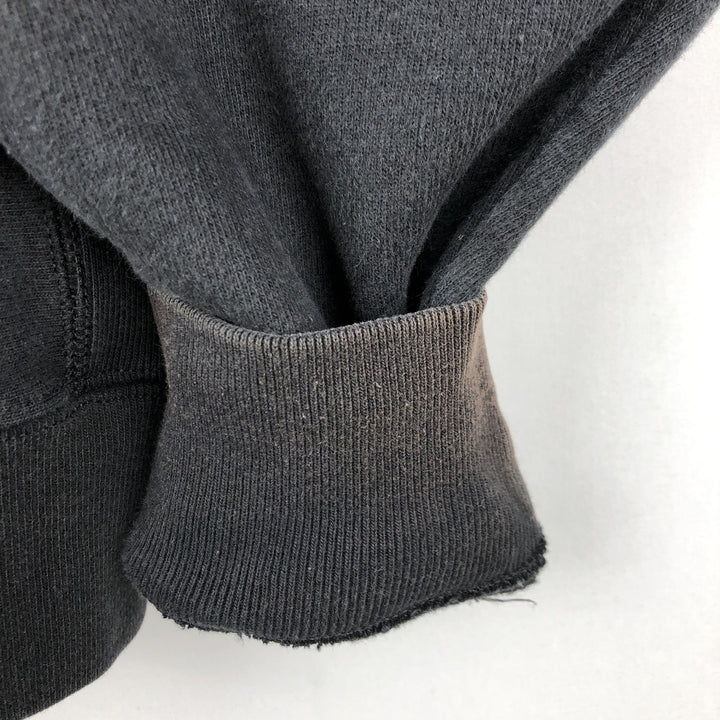 Champion REVERSE WEAVE Reverse Weave Sweat Pullover Hoodie Men's L size cotton black type Vintage Second Hand