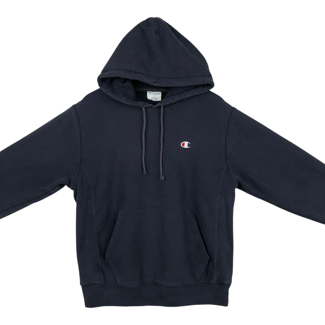 Champion REVERSE WEAVE Reverse Weave Sweat Pullover Hoodie Men's M cotton black type Vintage Second Hand