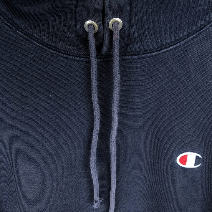Champion REVERSE WEAVE Reverse Weave Sweat Pullover Hoodie Men's M cotton black type Vintage Second Hand